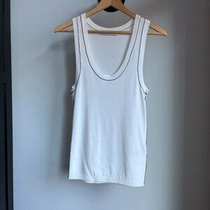 Zara Knit Tank with Contrasting Stitching